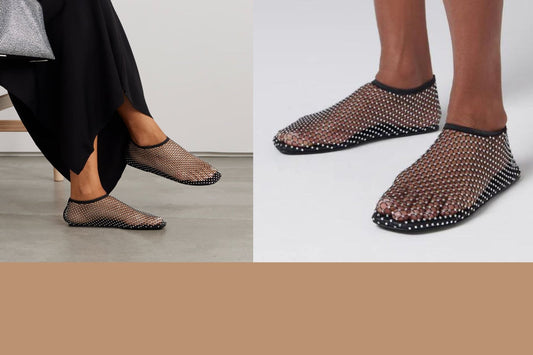 Unlock Summer Chic: Trendy Mesh Flat Shoes Revealed - Vestes Novas