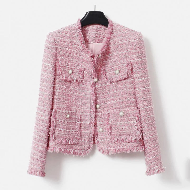 Pink Tweed Jacket