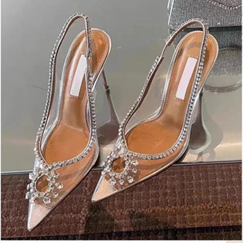 Elegant Rhinestone Heels