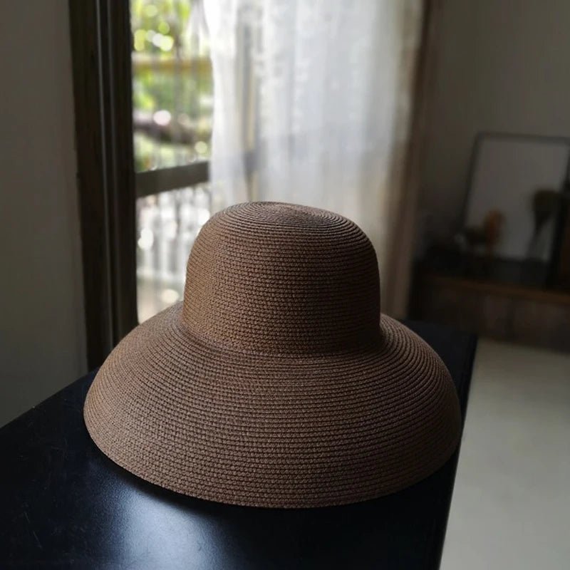 Handmade Hepburn Style Summer Sun Hat - Vestes Novas