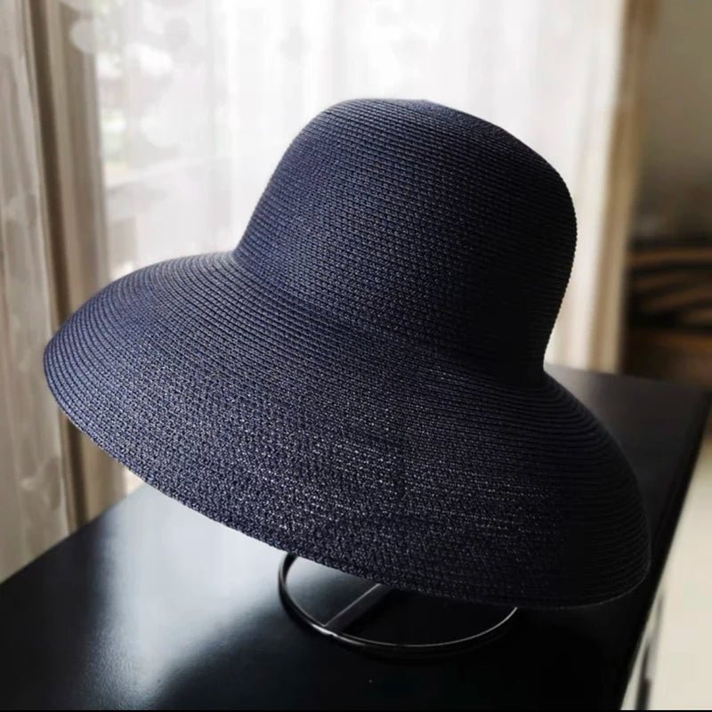 Handmade Hepburn Style Summer Sun Hat - Vestes Novas