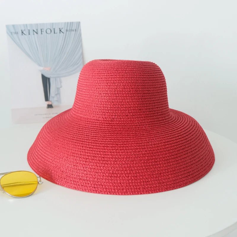 Handmade Hepburn Style Summer Sun Hat - Vestes Novas