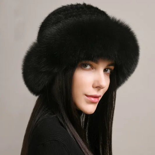 Mink Fur Hat - Fox Fur Winter Hat