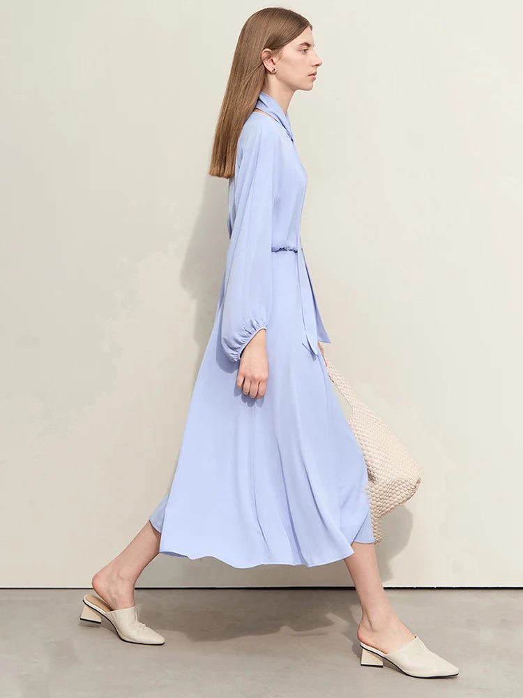 Minimalist Chiffon Dress