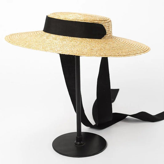 straw boater hat